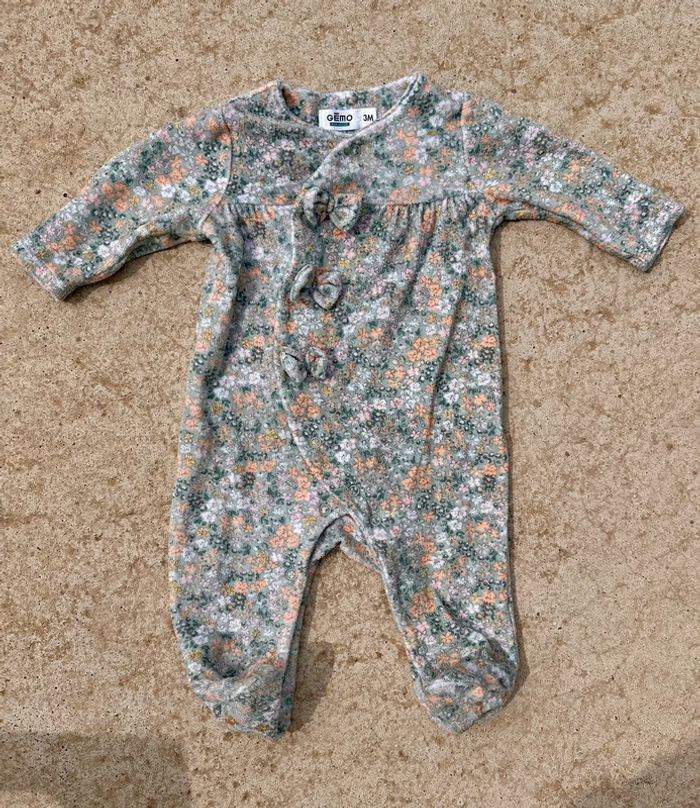 Pyjama bébé fille 3 mois - photo numéro 3