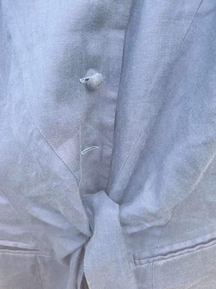 Robe Vintage Marine avec épaulettes - photo numéro 12
