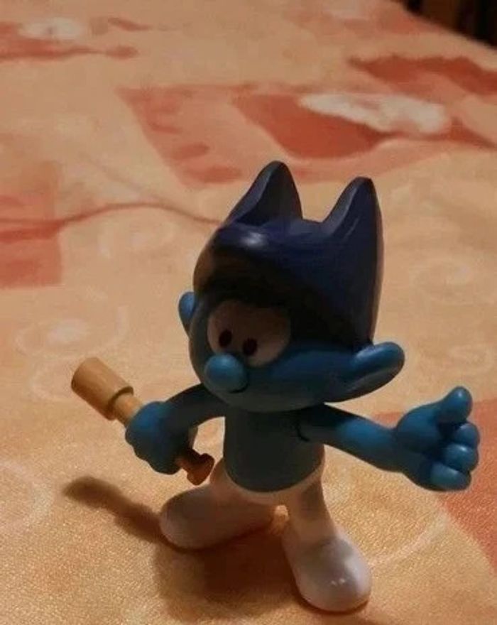Schtroumpf navigateur - 60 Schtroumpfs à collectionner - Happy Meal Mc Donald - 2018