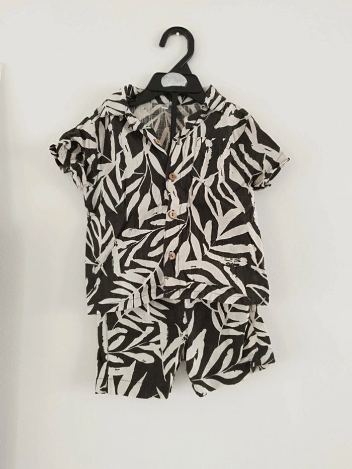 Magnifique ensemble chemise short - photo numéro 3