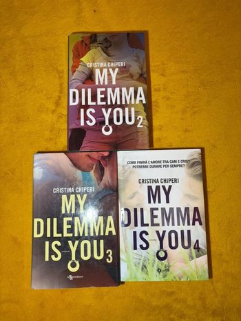Lot de 3 livres My Dilemma Is You 2,3,4