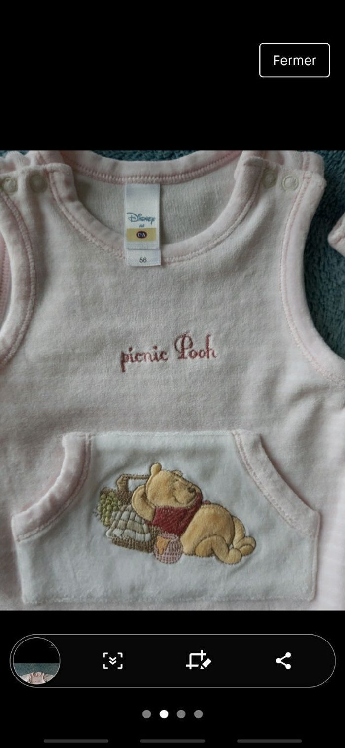 Ensemble 1 mois fille Disney - photo numéro 2