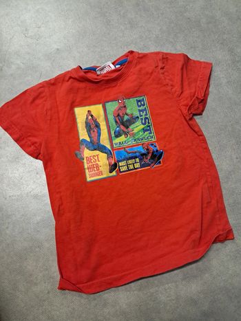 tee shirt garcon 8 ans marvel