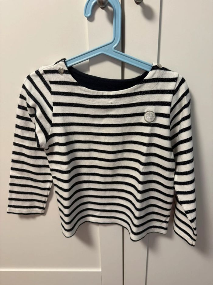 Marinière 6 ans petit bateau