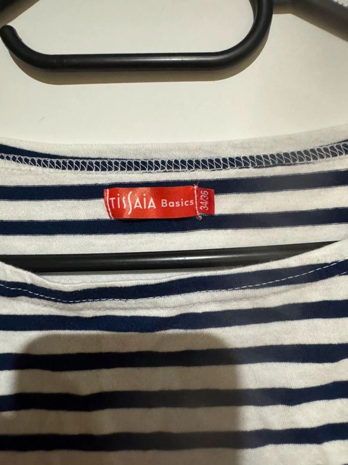 T-shirt marinière manches longues - photo numéro 4