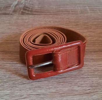 Ceinture marron clair, femme, 90 cm
