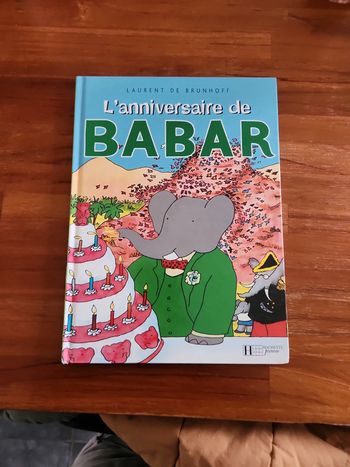 Livre : L'anniversaire de Babar
