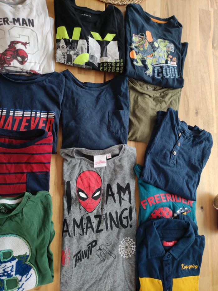 Lot de 12 T-shirts manches longues - photo numéro 3