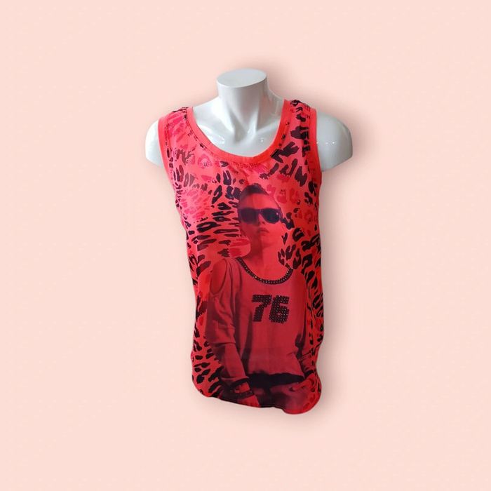 Tee-shirt femme taille l/xl paris et moi fashion - photo numéro 2