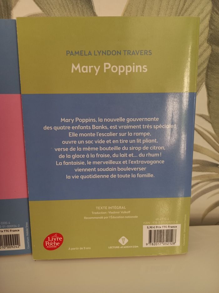 Lot de 2 livre Alice au pays des merveilles et Mary Poppins - photo numéro 3