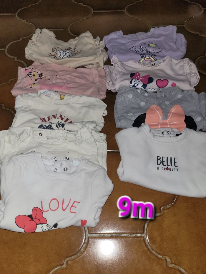 Lot vêtements fille 9-12 mois - photo numéro 9