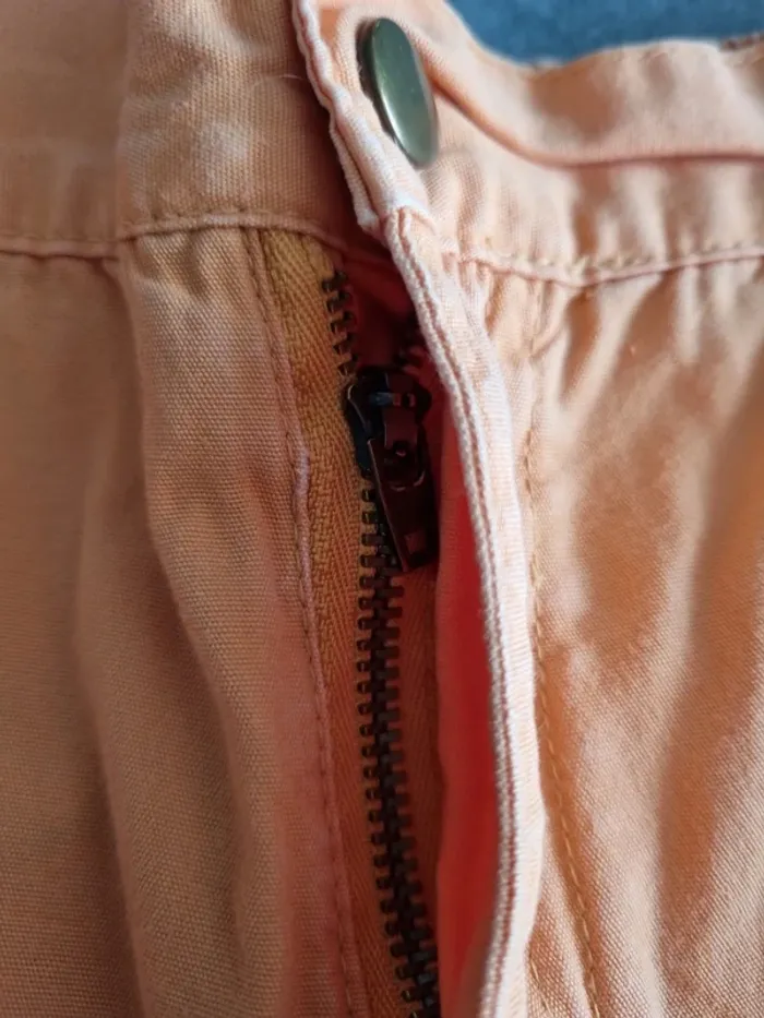 Bermuda élastiqué unisexe -Taille 12 ans - Kitesurf - Orange - photo numéro 5