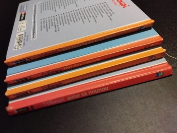 Lot de 4 Livres enfant Nathan T'choupi - photo numéro 5
