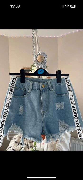 Short jean neuf XS