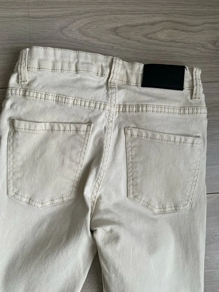 Pantalon flare beige Bershka - photo numéro 5