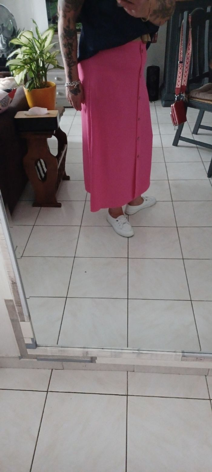 Très jolie jupe longue femme T U - photo numéro 2