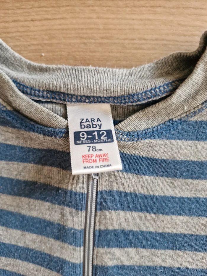 Pyjama Zara baby 9 mois - photo numéro 2