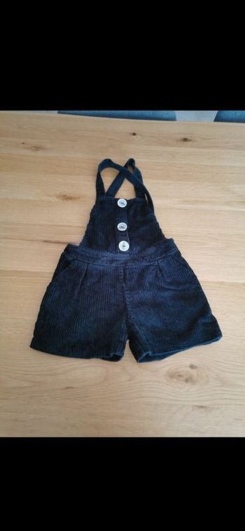 Salopette short