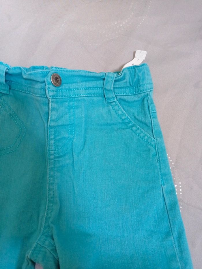 Jean turquoise - photo numéro 2