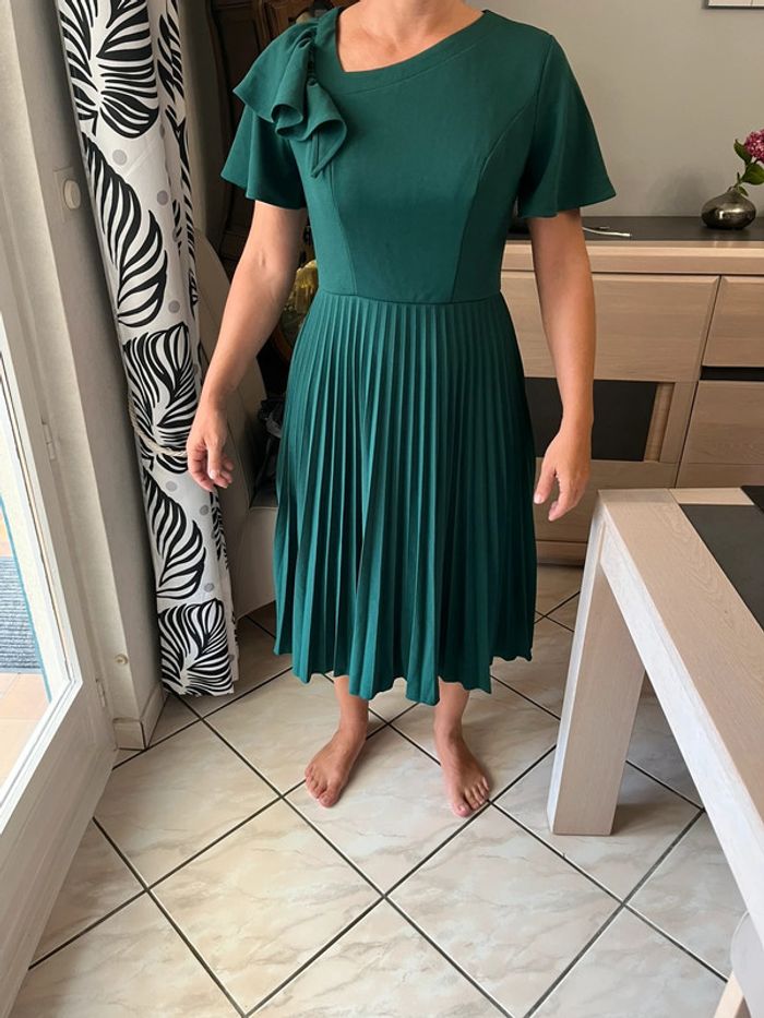 Robe de Cérémonie ou cocktail taille L - photo numéro 4