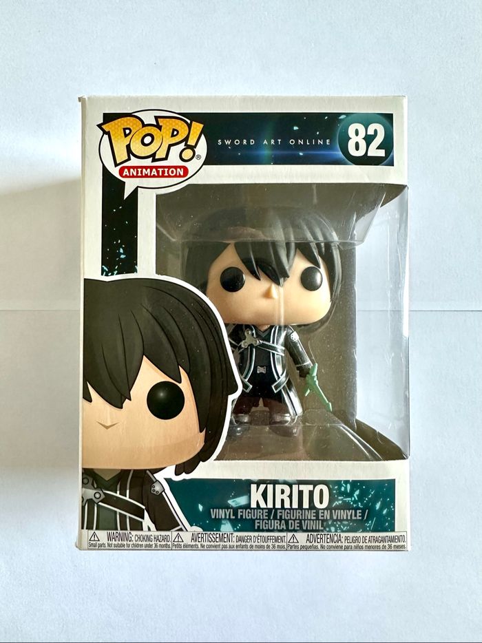 Figurine Funko Pop Kirito numéro 82 Sword Art Online