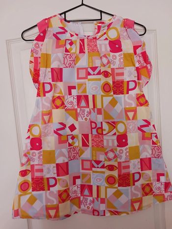 Robe courte kenzo 8 ans rose