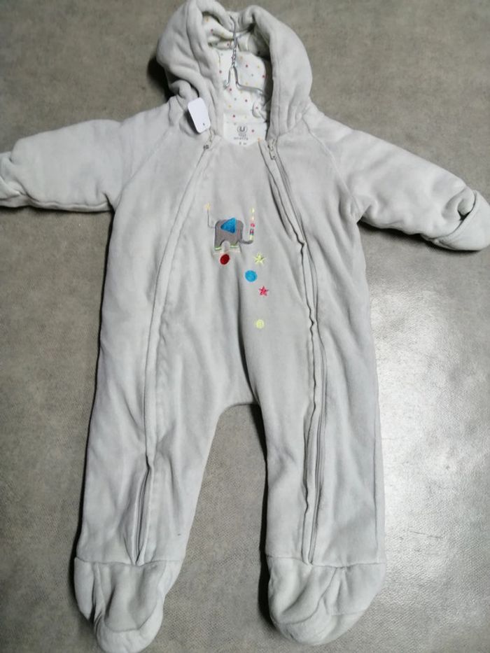 combinaison pilote froid neige ski garcon 6 mois