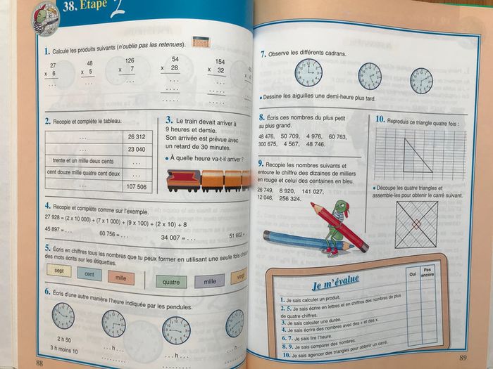 Nouvelle Collection Thévenet - Maths manuel CE2 - photo numéro 3