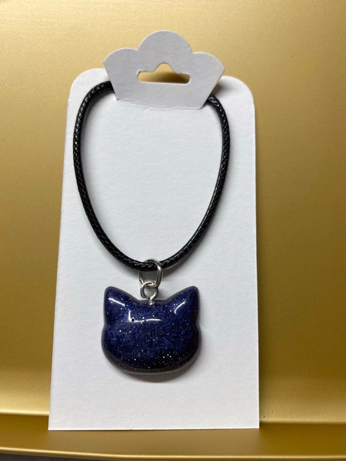 Collier tête de chat 🐱