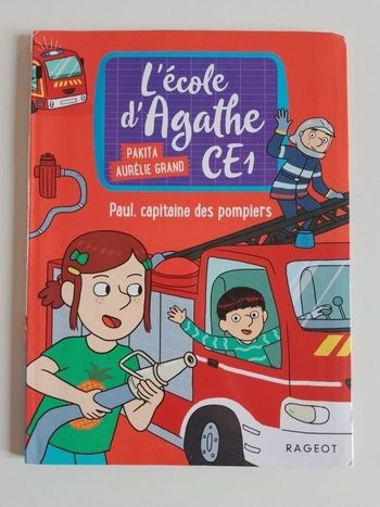 Livre L'école d'Agathe CE1 Pakita Rageot