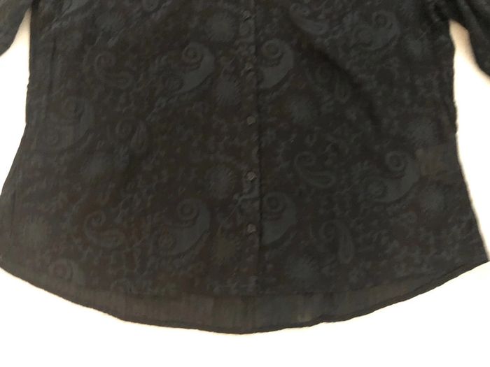 AN42-Blouse imprimée tissus froissé T 46 - photo numéro 4