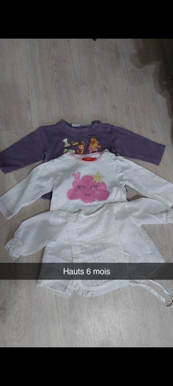 Lot haut 6mois