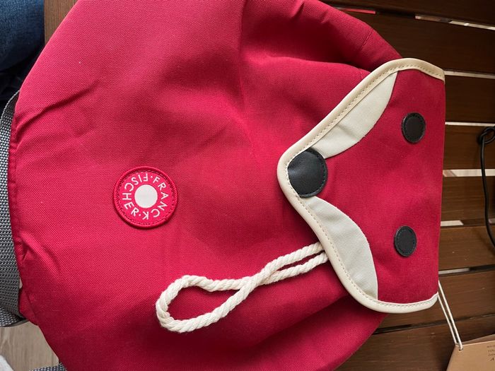 Sac à dos enfant renard – Les Déglingos / Franck Fischer – rouge