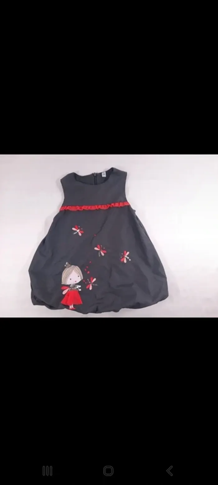 Robe 12 mois doublée