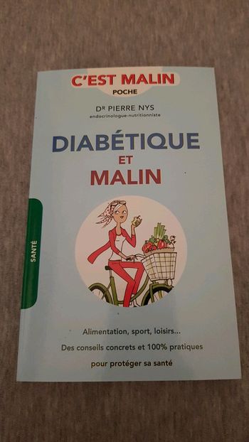 Livre Diabétique et malin