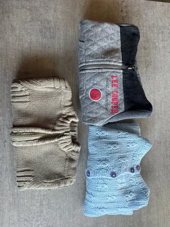 Lot 3 gilet 3 mois - photo numéro 2