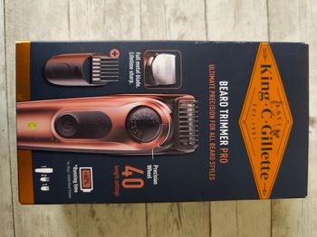 Tondeuse à barbe Pro King C Gillette neuve