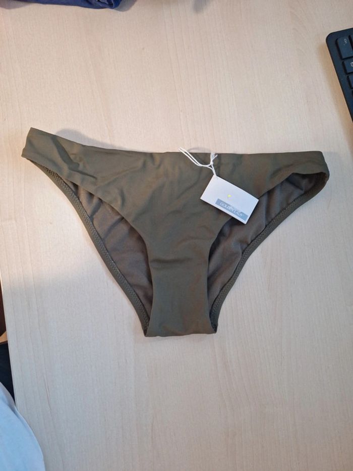 Bas de maillot de bain xs kaki - photo numéro 2
