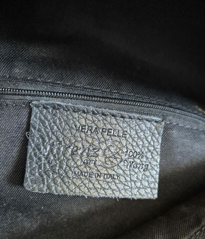 Sac a main cuir bleu Vera pelle neuf - photo numéro 3