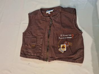Gilet jean explorateur 12M Sergent Major