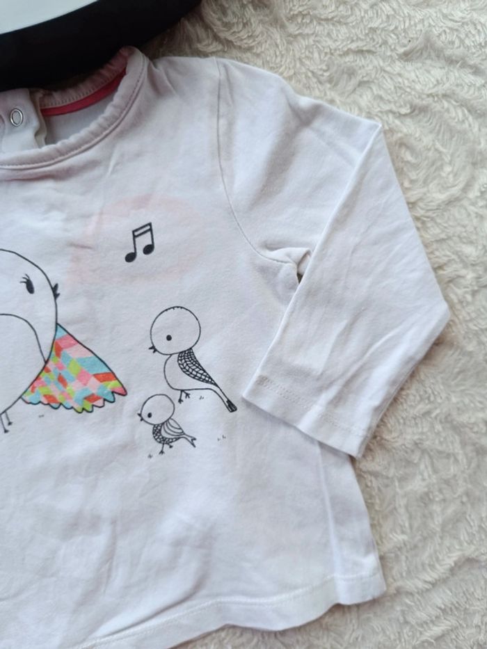 Ensemble (tee shirt manches longues+ jegging) Fille oiseau - photo numéro 5