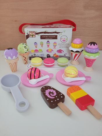 Coffret dînette de dessert par L'atelier Du Bois