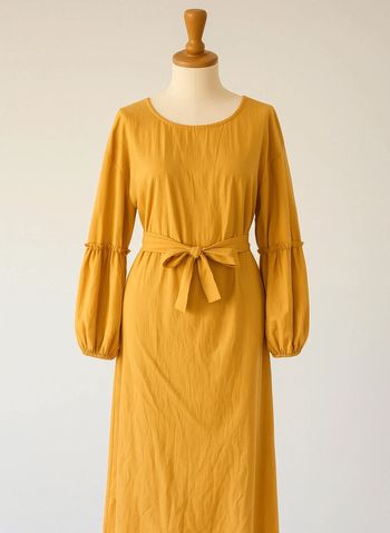 Robe longue jaune 38/40