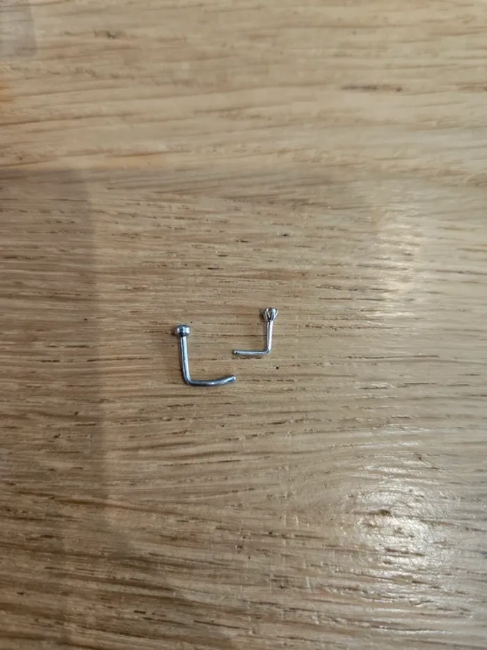 Lot de 2 piercings nez - photo numéro 2