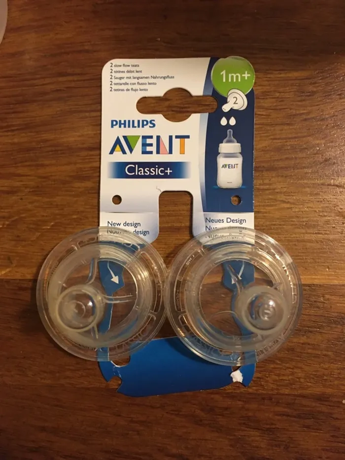 2 biberons Philips et 2 Tétines avent réduction coliques - photo numéro 3