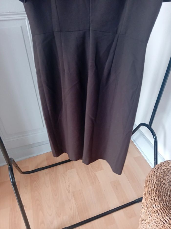 Robe vintage marron - Cinoche - 40 - photo numéro 5