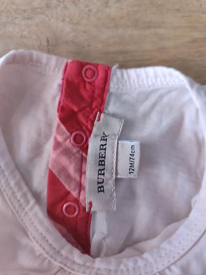 Robe d'été bebe Burberry 12 mois - photo numéro 3