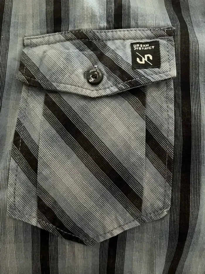 Chemise manches courtes rayée - photo numéro 4