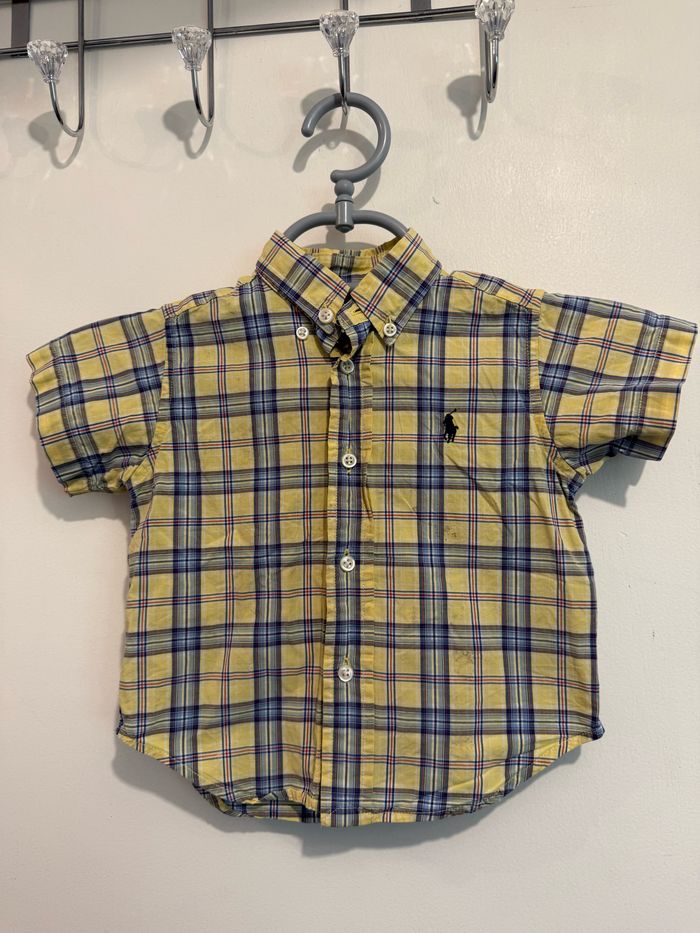 Chemise à carreaux garçon Ralph Lauren 18 mois