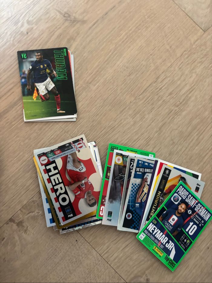 Lot 71 cartes de football - photo numéro 3
